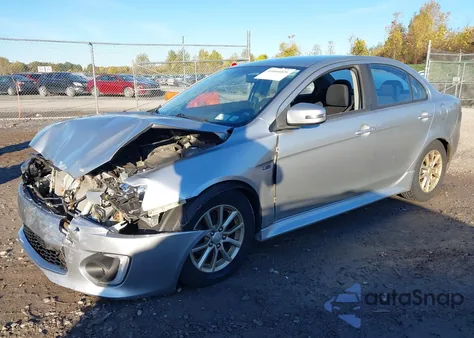 2016 Mitsubishi Lancer Es из США, поврежденный, VIN JA32U2FUXGU005629